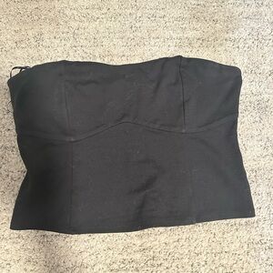 Target Black Crop Top